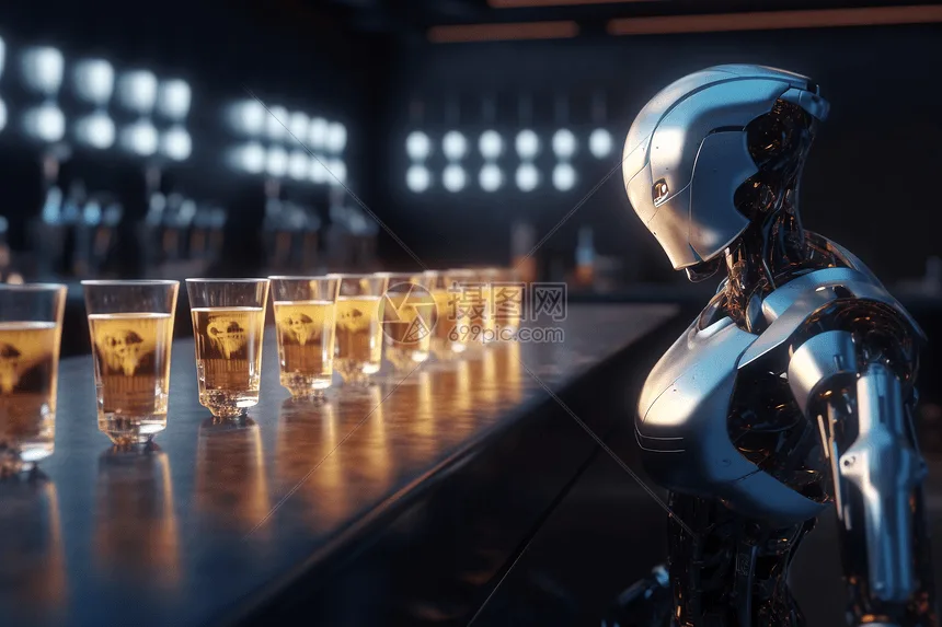 Robot Barman Intelligent IA