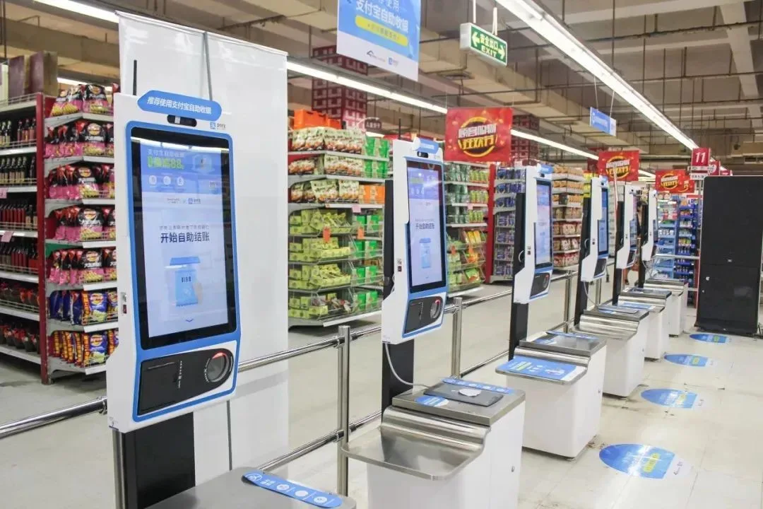 Comptoir de Caisse Automatique à Vision IA