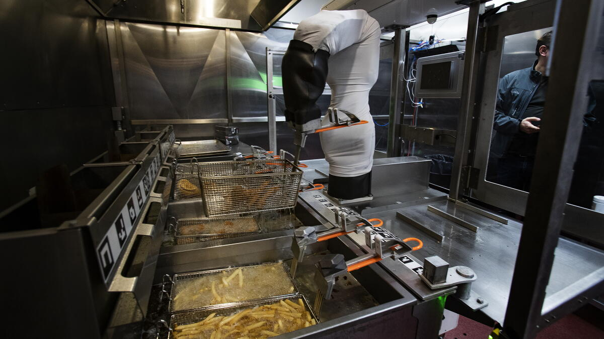 Robot de Hamburgers Intelligent