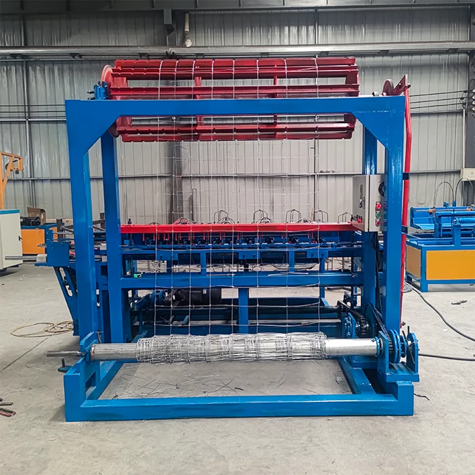 Automated Livestock Fence Production Machine with PLC Control for Farm and Ranch