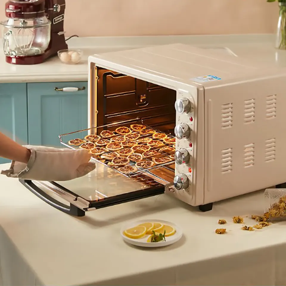 D1 25L Home Electric Oven with Independent Temperature Control and Fermentation