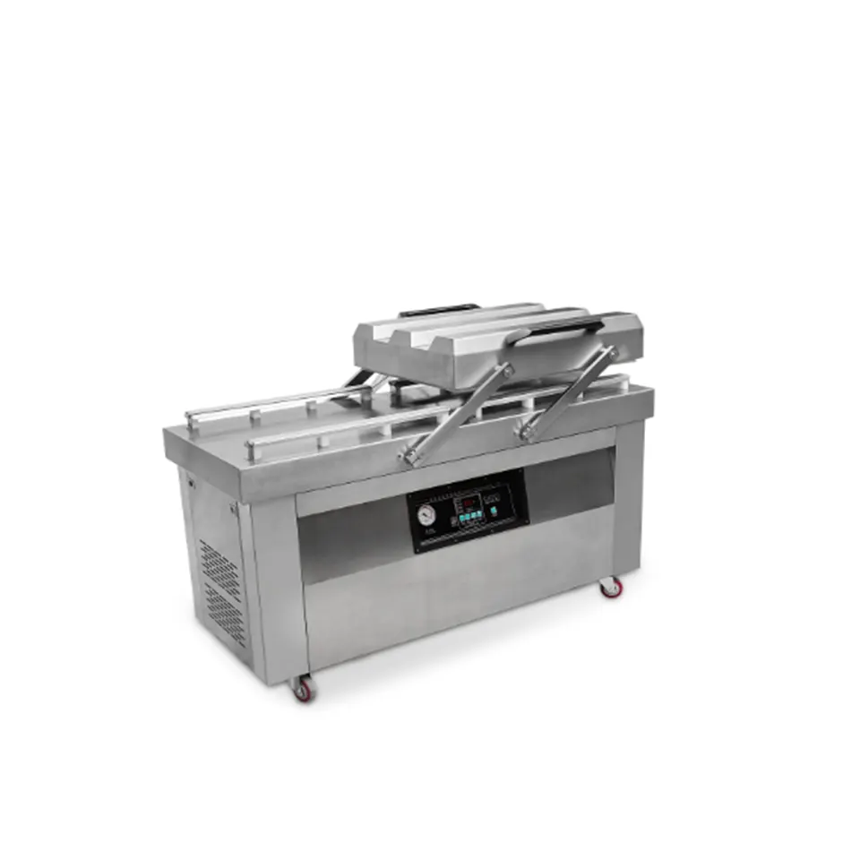 Industrial Flat-Plate Double Chamber Vacuum Sealer 400-800mm