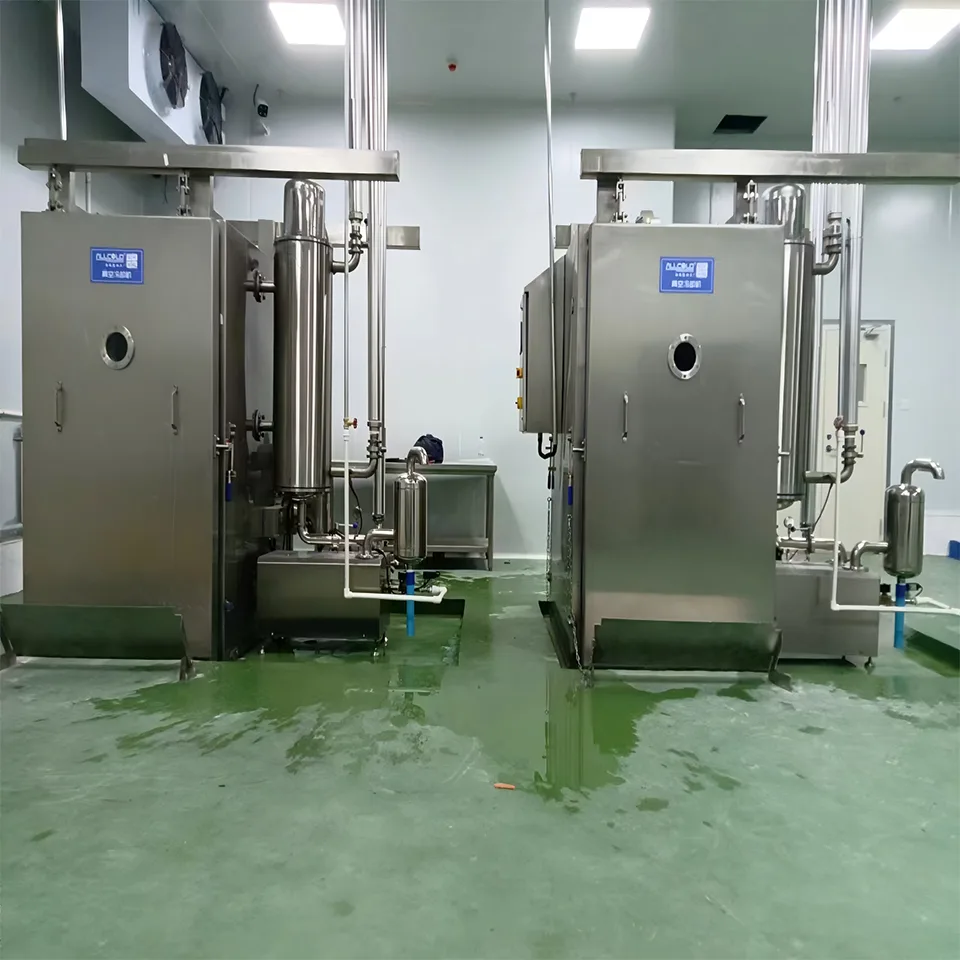AVCF-100 Quick Vacuum Chiller 100kg Batch Stainless Steel Food Cooling Machine