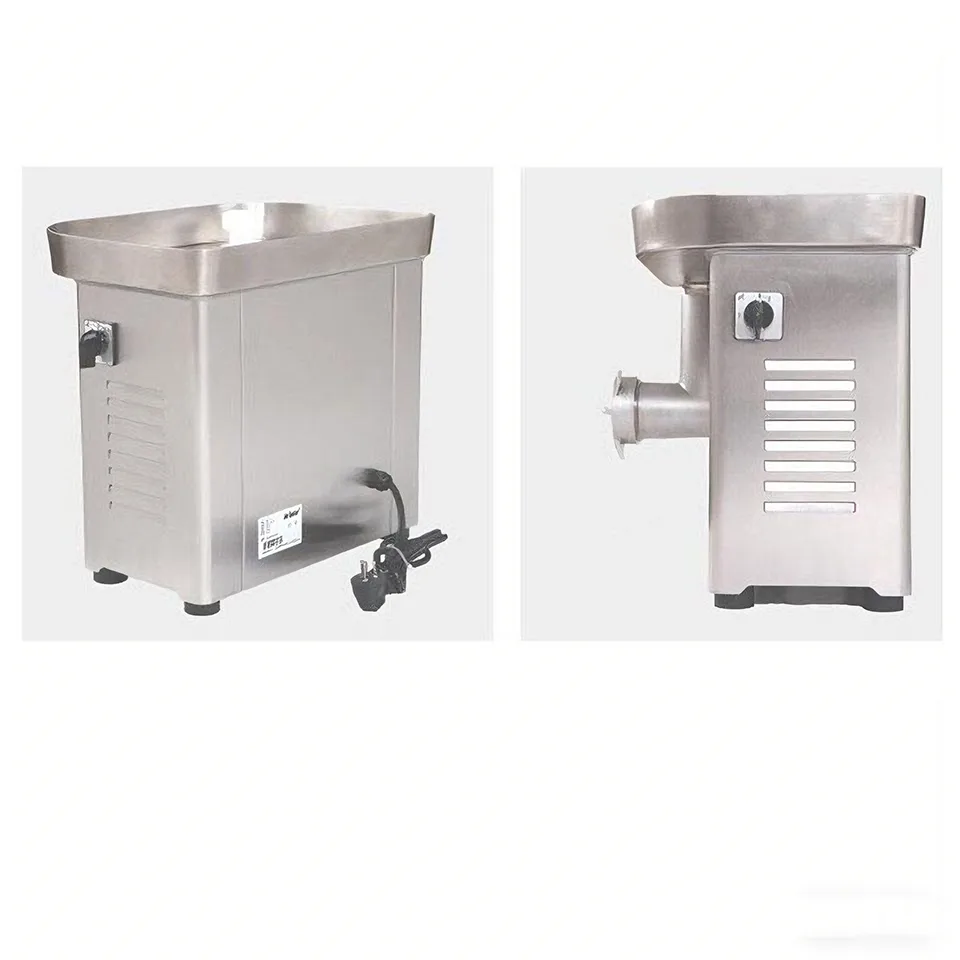 Commercial Tabletop Meat Grinder 100–300kg/h 1100W 220V Stainless Steel 4 Plates