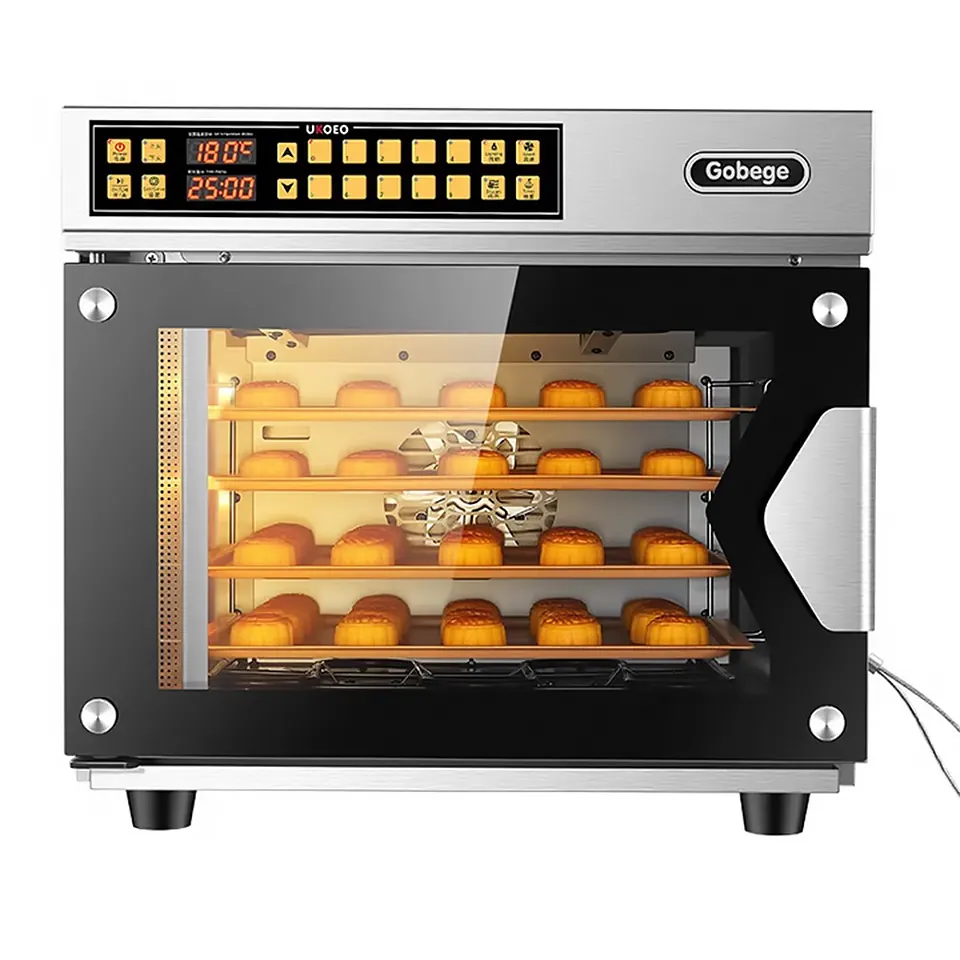 7A 62L Four vapeur à convection 3-en-1 pour cuisson vapeur, pâtisserie et rôtissage