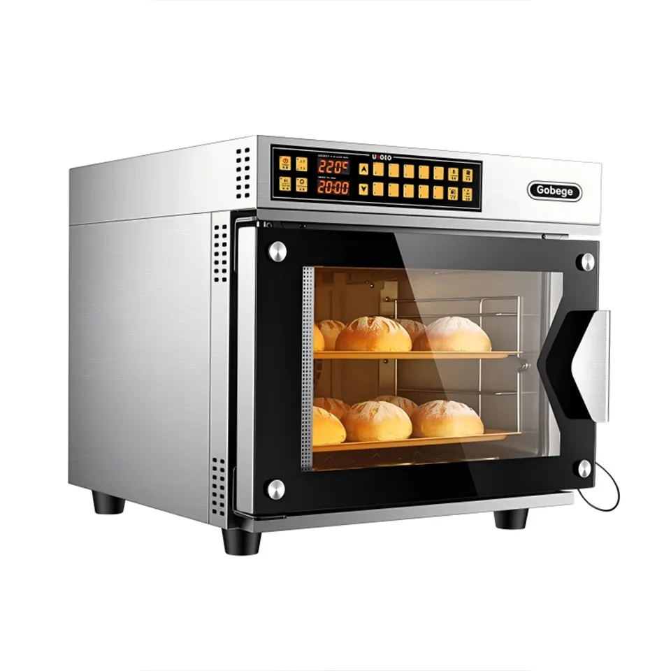 7A 62L Four vapeur à convection 3-en-1 pour cuisson vapeur, pâtisserie et rôtissage