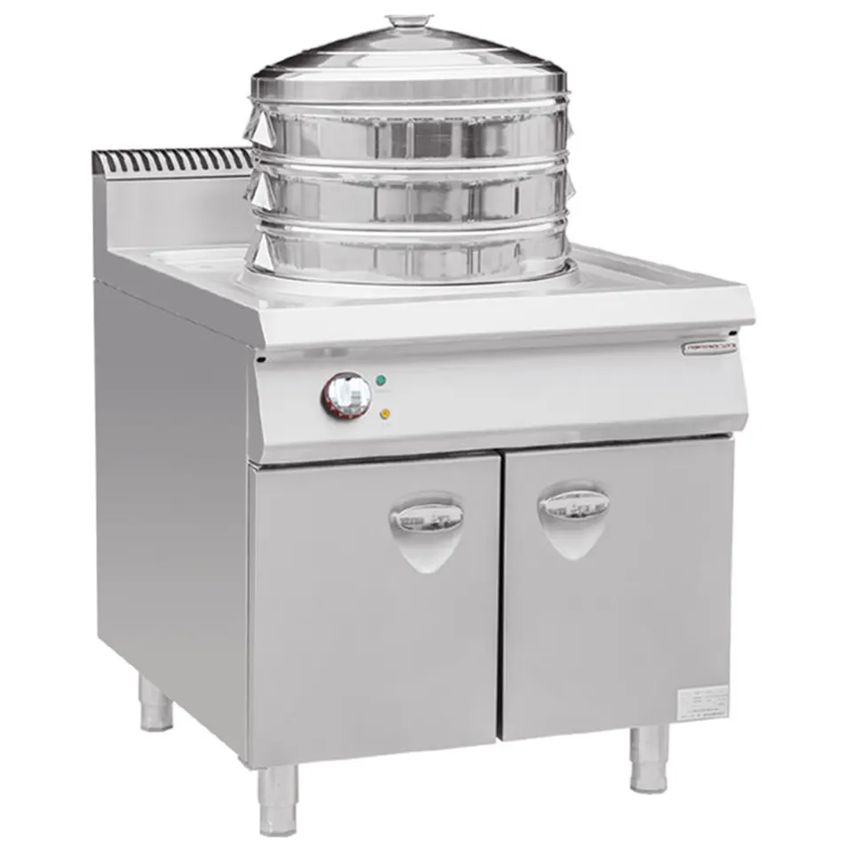 Pemasak Stim Komersial XKE-DZL-900 9kW Keluli Tahan Karat Untuk Kegunaan Restoran