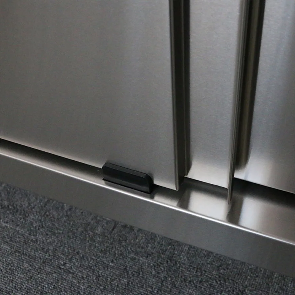 Commercial Stainless Steel Sliding Door Worktable Cabinet for Foodservice