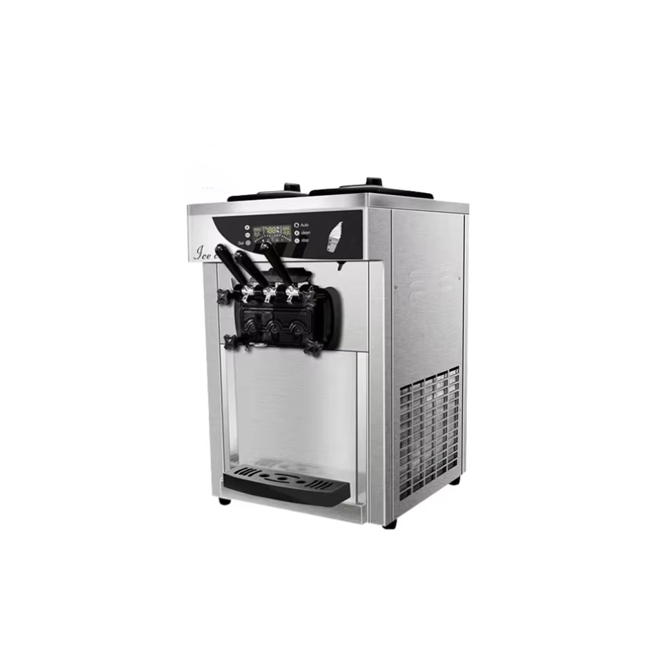 Machine à glace de table à double réservoir pour usage commercial à grand volume