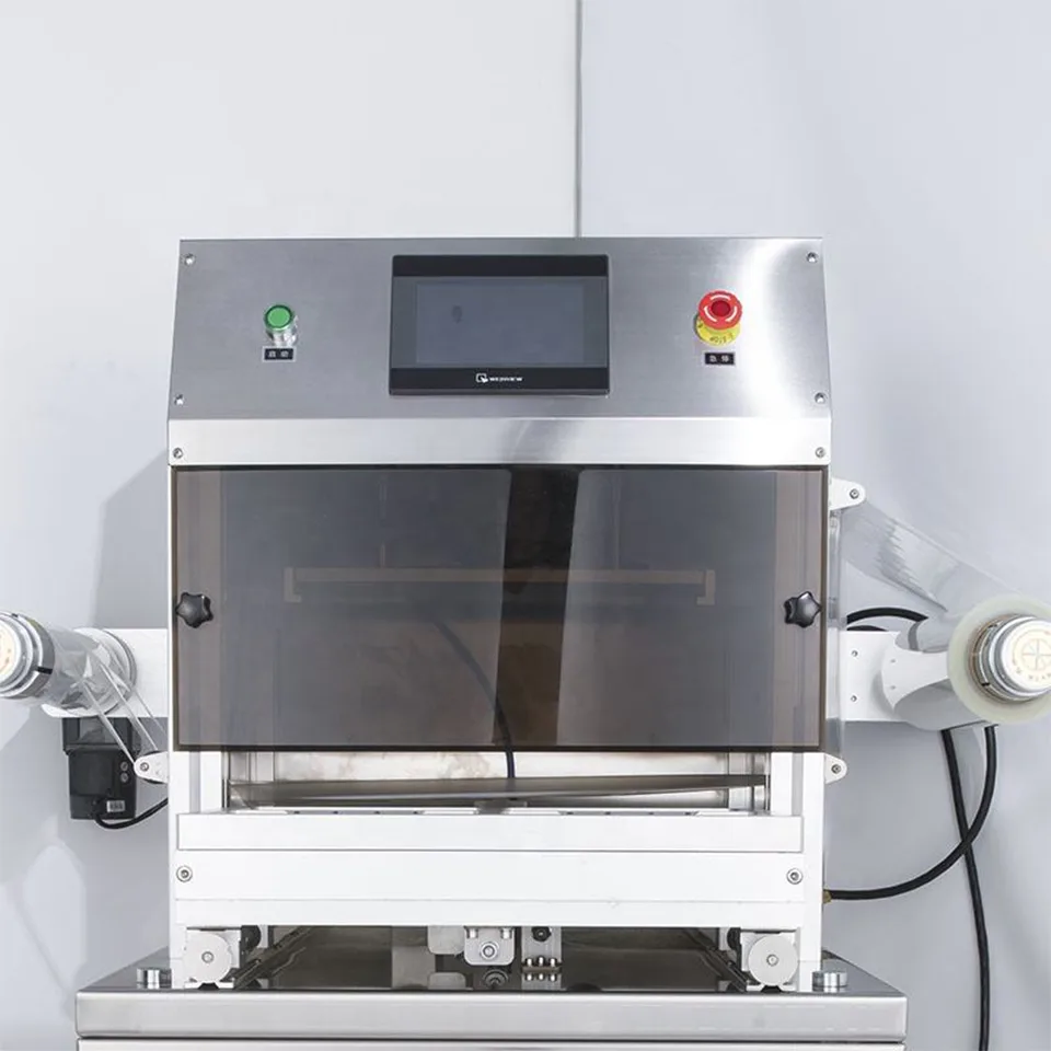 Automatic Vertical MAP Vacuum Packaging Machine DQ370L-V Gas Flush 370mm Film