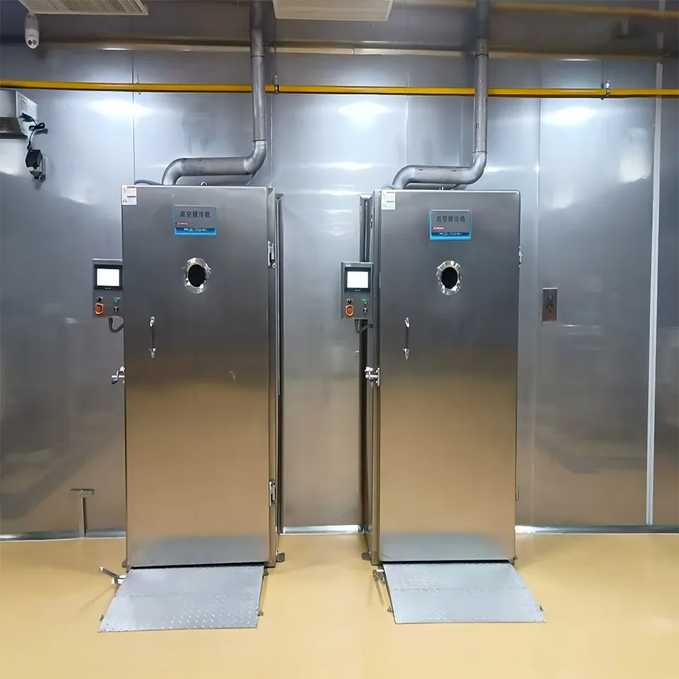 AVCF-100 Quick Vacuum Chiller 100kg Batch Stainless Steel Food Cooling Machine