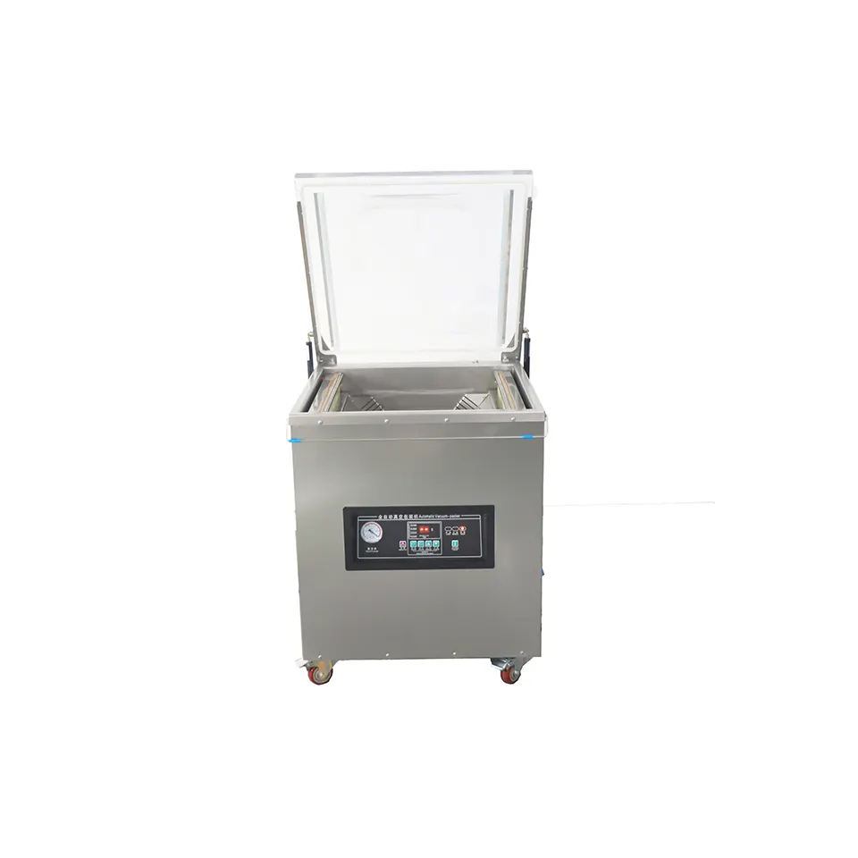 DZ-500/2E Single Chamber Inclined Vacuum Packaging Machine