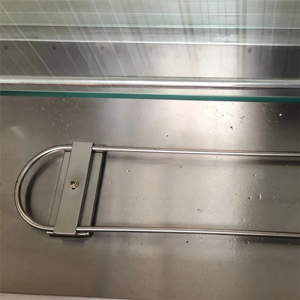 3-Tray Electric Bain Marie D-DT-3A with Glass Sneeze Guard