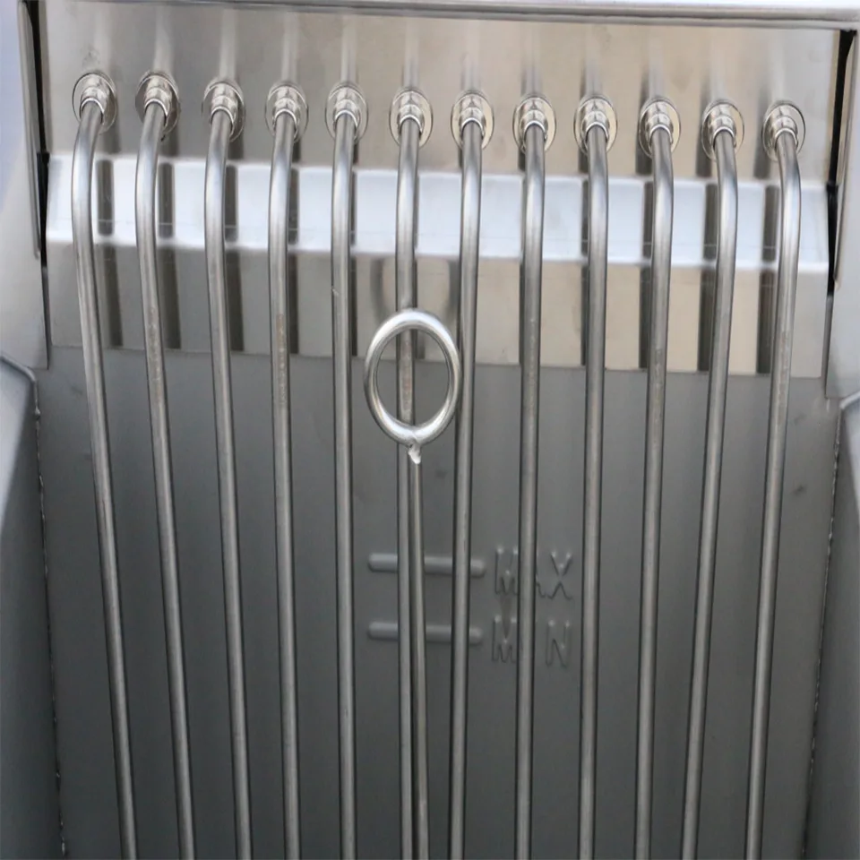 LE-DZE-400G Electric Digital Fryer Commercial Stainless Steel 35-40L Capacity