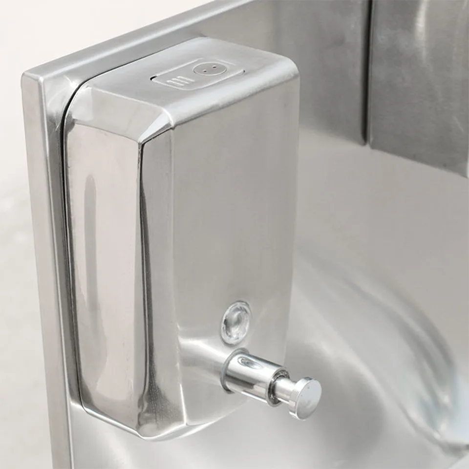Stainless Steel Knee-Operated Hand Wash Sink XTSC-SP Single Bowl for Kitchens