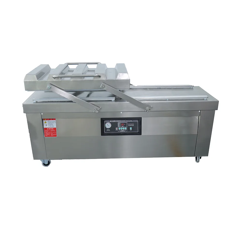 Industrial Flat-Plate Double Chamber Vacuum Sealer 400-800mm