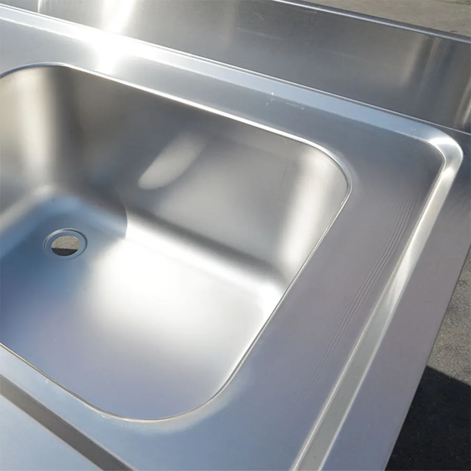 DSGSSXZLS Series Double Bowl Stainless Steel Sink for Restaurants and Catering