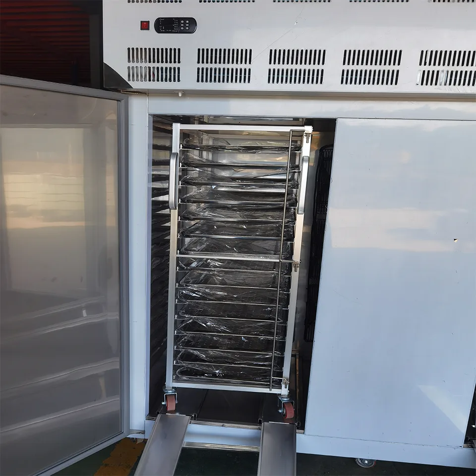 Carro congelador de ultra baja temperatura de 40 cajones -60°C congelador comercial de alimentos