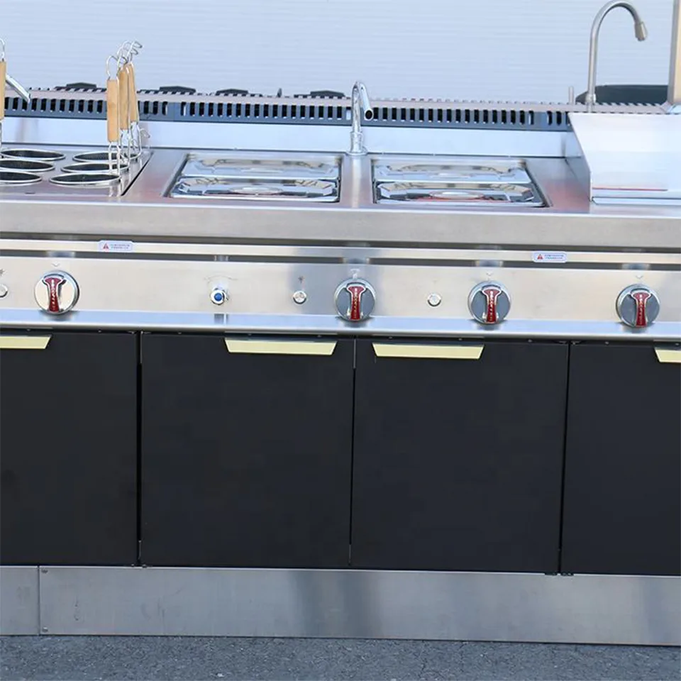 ZHL Modular Kitchen Equipment Customizable 110 kW Power
