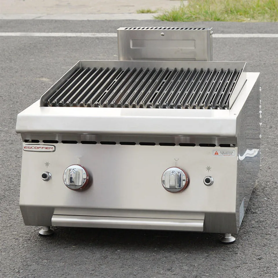 Parrilla Eléctrica de Alta Potencia E-RQH-600 16kW E-RQH-600X 11kW Acero Inoxidable