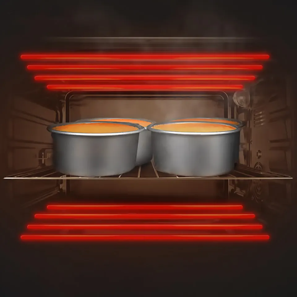 Horno doméstico multifunción HBD-1002 102L con horneado y fermentación