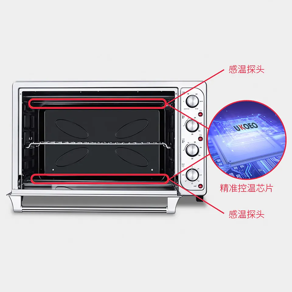 Horno doméstico multifunción HBD-1002 102L con horneado y fermentación