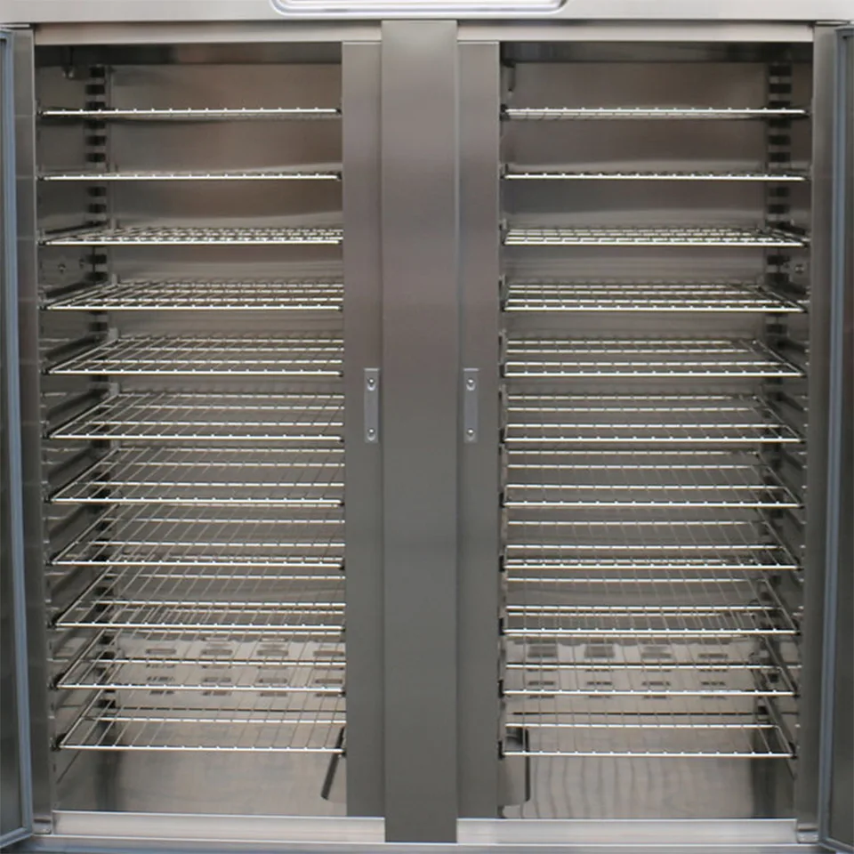 Dual Compartment 500L Food Warming Trolley Commercial for Catering