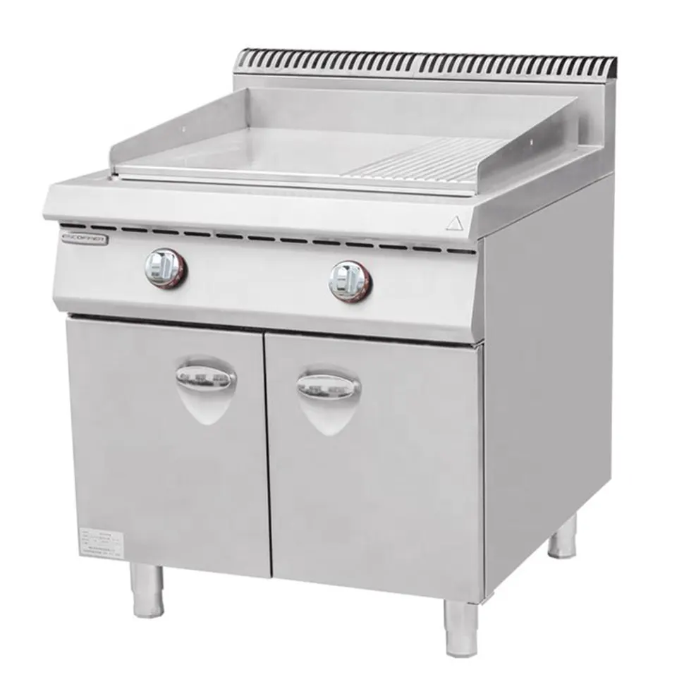 Pemanggang Rata Gas Model Komersial untuk Dapur Restoran dan Katering XKE-RQP-900