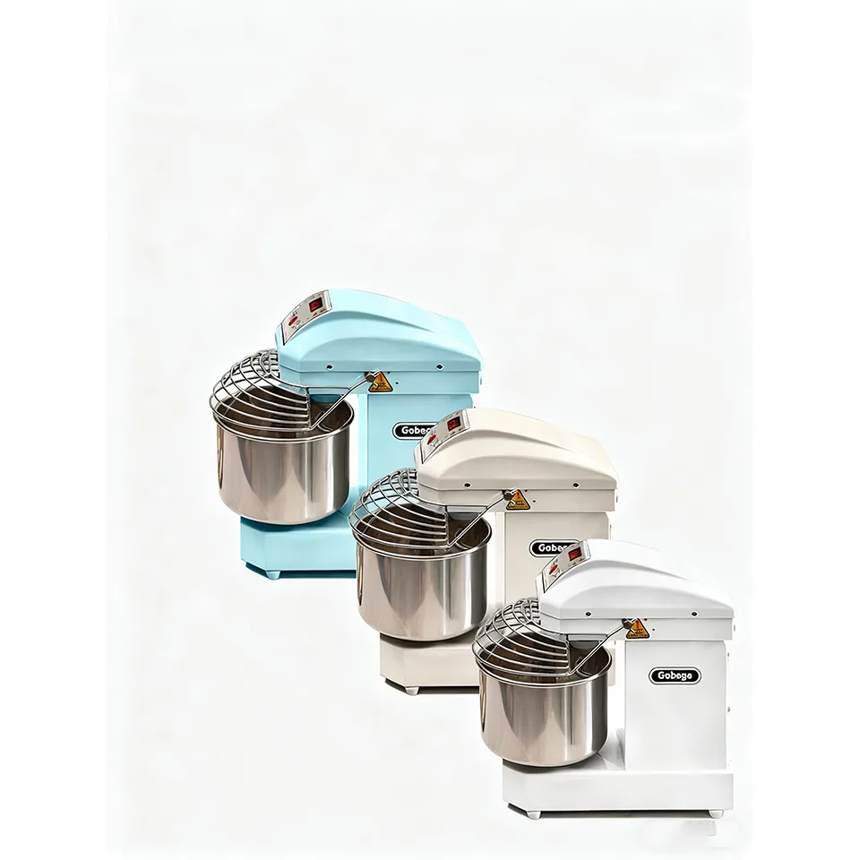 Electronic Dough Mixer 10-30L Stainless Steel Bowl 5 Speed DC Motor