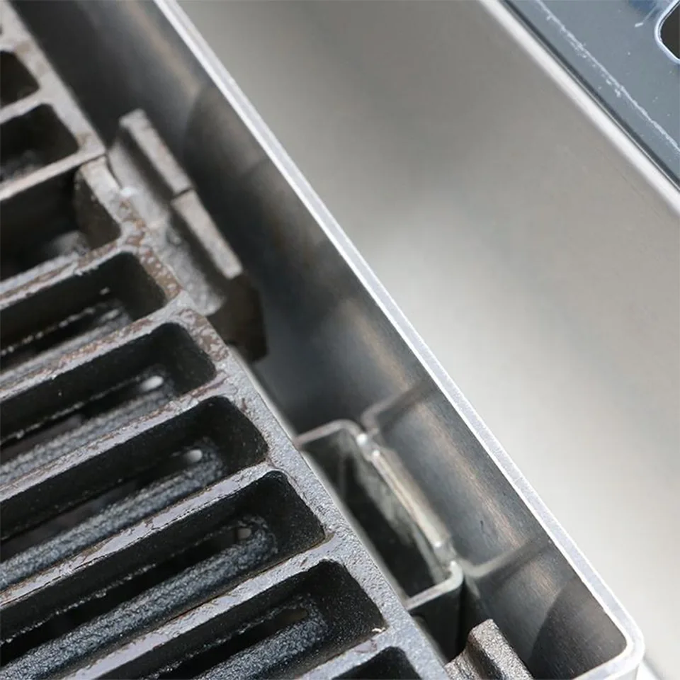 HKE-DH-700 Gas Convection Lava Rock Grill 20kW Stainless Steel For Restaurants