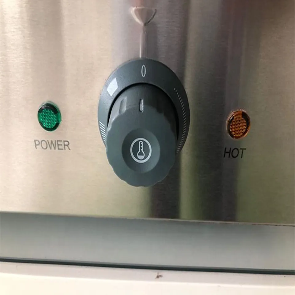 Plaque chauffante électrique de comptoir E-HPC4 pour cuisine commerciale à chauffage efficace