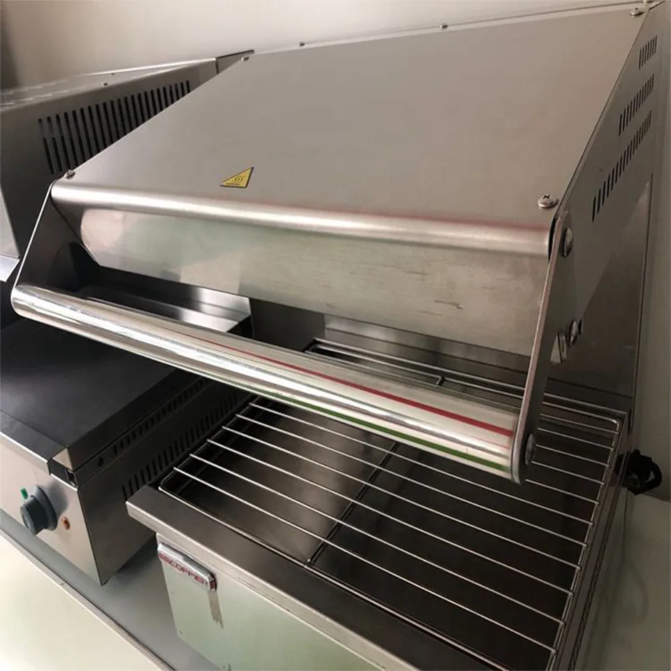 Plaque chauffante électrique de comptoir E-HPC4 pour cuisine commerciale à chauffage efficace