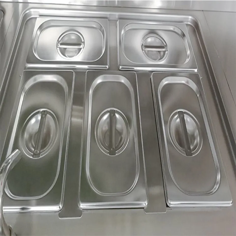 XKE-RQT Series Commercial Food Warmer 6.5 kW 9 kW Stainless Steel