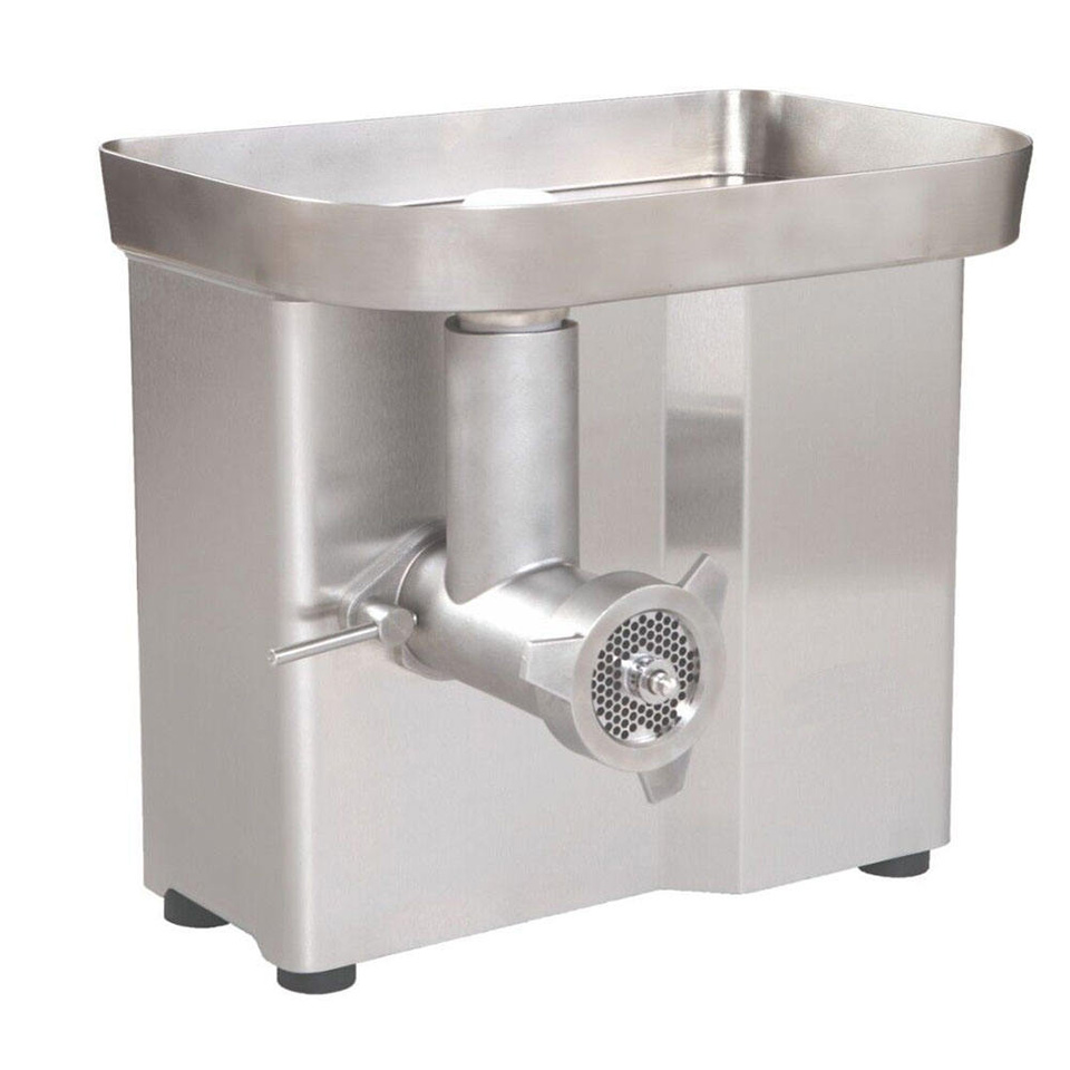 Commercial Tabletop Meat Grinder 100–300kg/h 1100W 220V Stainless Steel 4 Plates