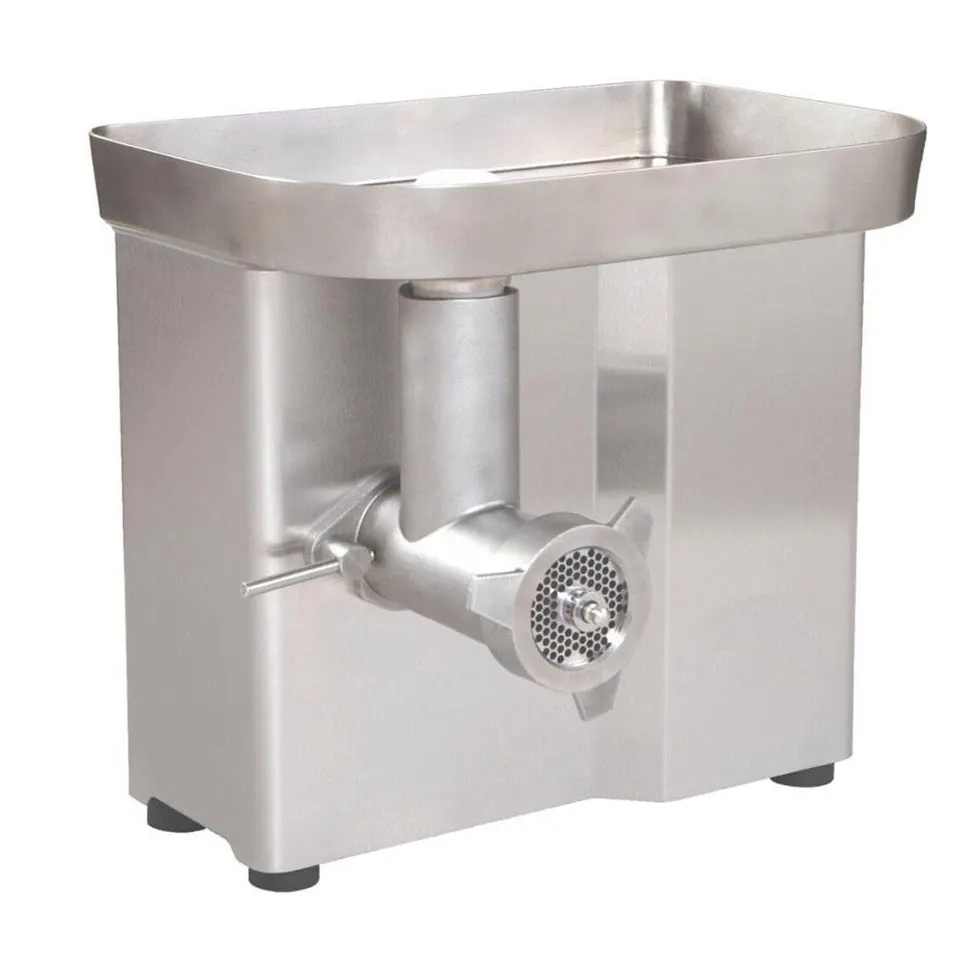 Moedor de Carne Comercial de Bancada 100–300kg/h 1100W 220V Aço Inoxidável 4 Discos