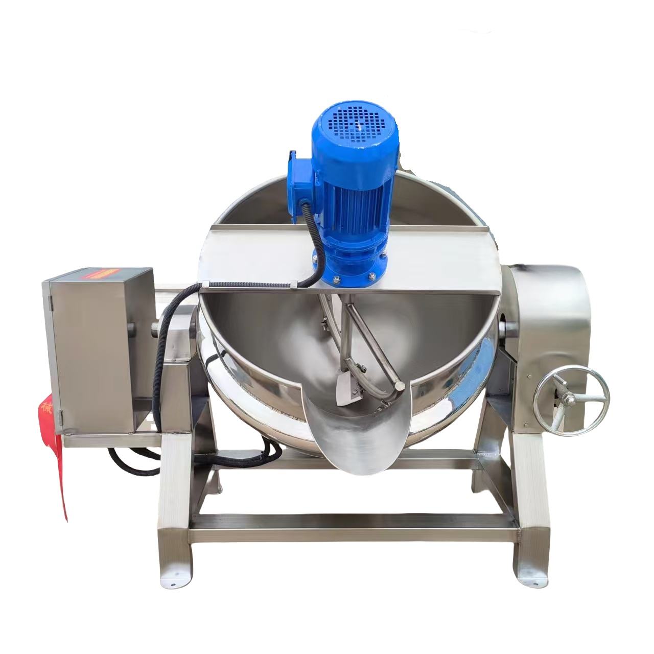 Electric SUS304 Jacketed Cooking Kettle 100-600L Capacity Hand-Tilt Models