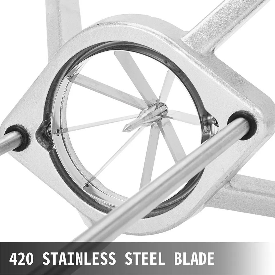 Manual Vegetable Cutter Aluminum Die-Cast Kitchen Tool