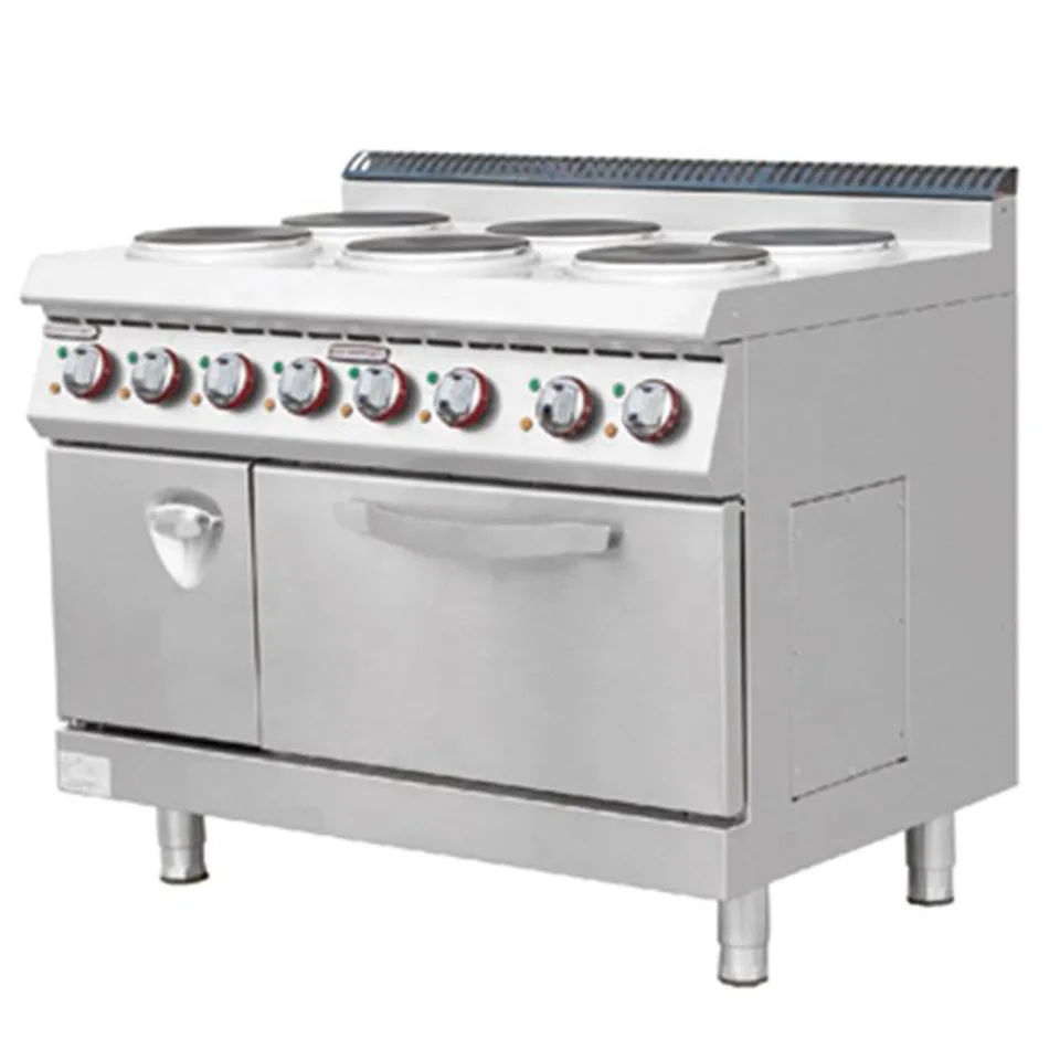 E-DSJ-700-6T 6 Zone Induction Cooktop Stainless Steel CE Certified for Kitchens