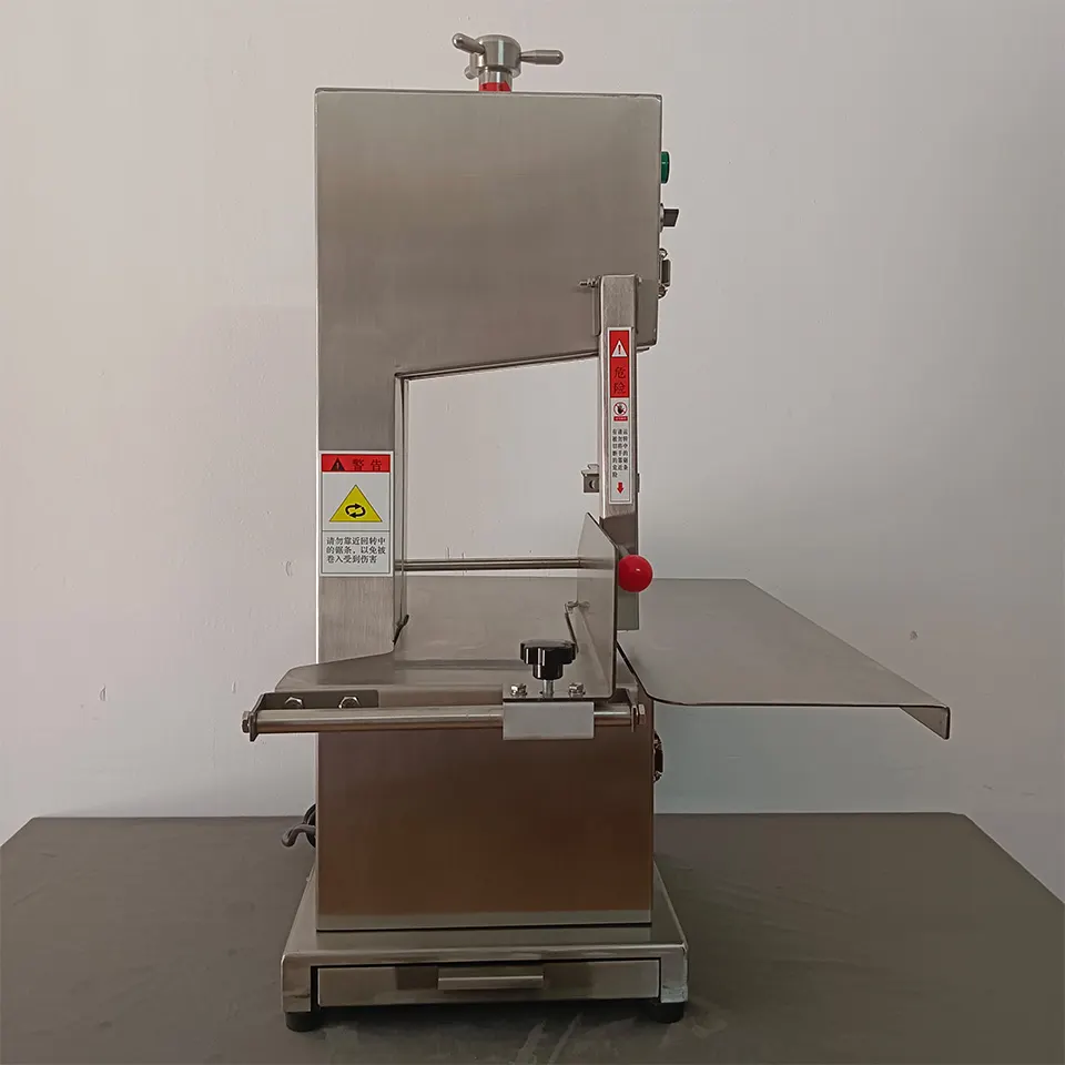Serra Compacta para Ossos de Carne 1500W Aço Inoxidável para Carne Congelada e Ossos