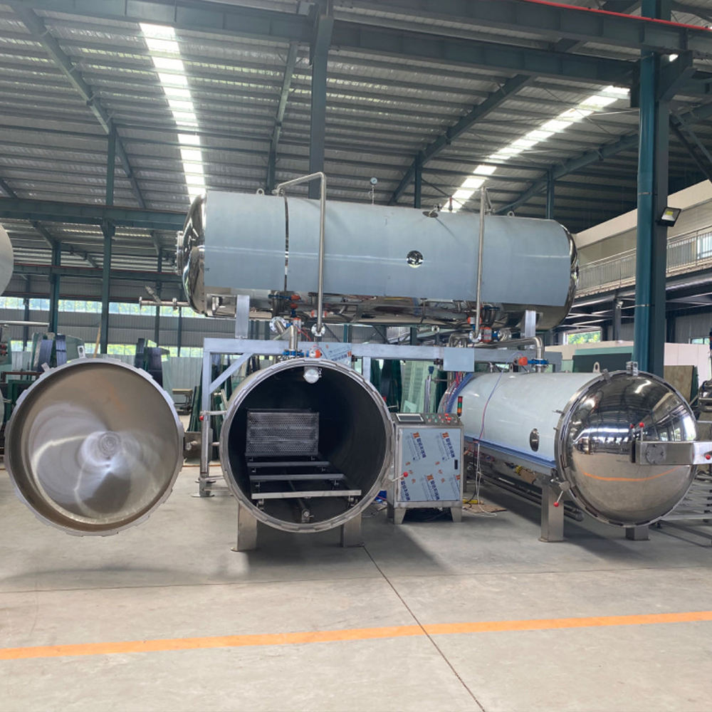 Heavy-Duty SUS304 Stainless Steel Steam Sterilization Kettle 50-900kg Capacity