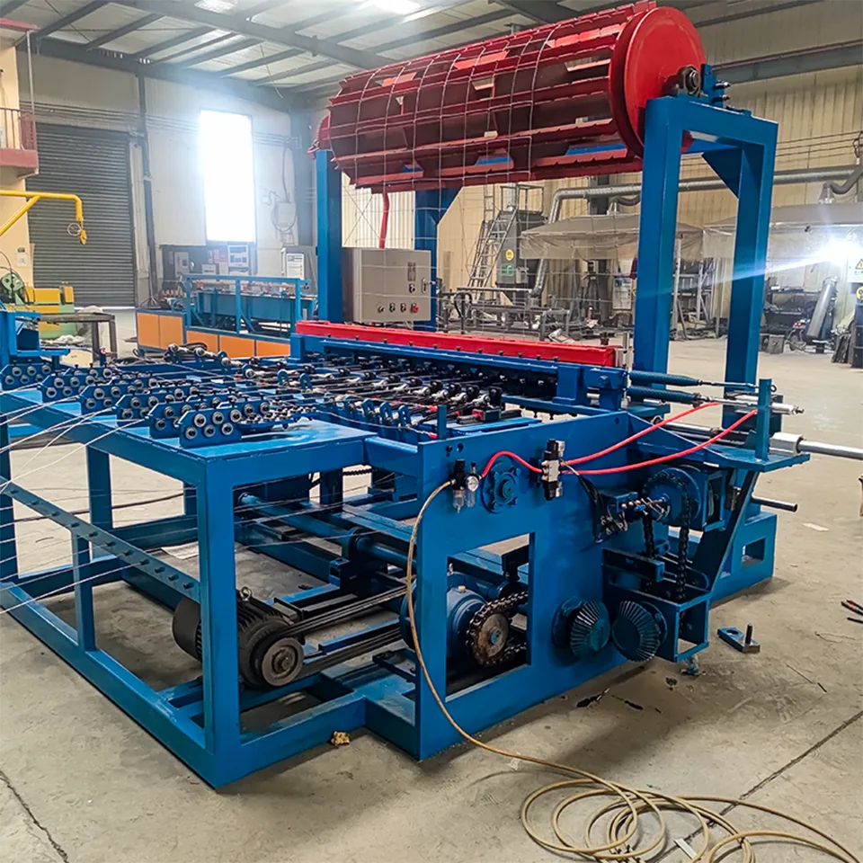 Automated Livestock Fence Production Machine with PLC Control for Farm and Ranch