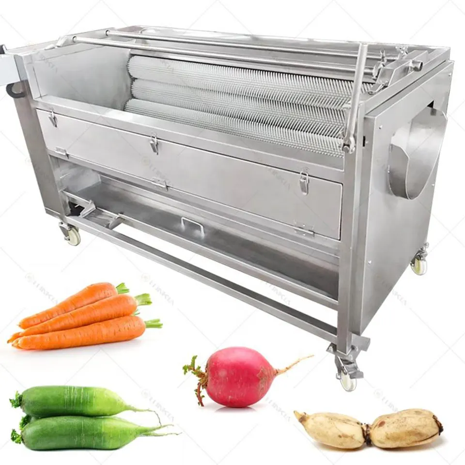 TY1000 Descascador de Legumes Comercial 500-800kg/h Aço Inoxidável 201