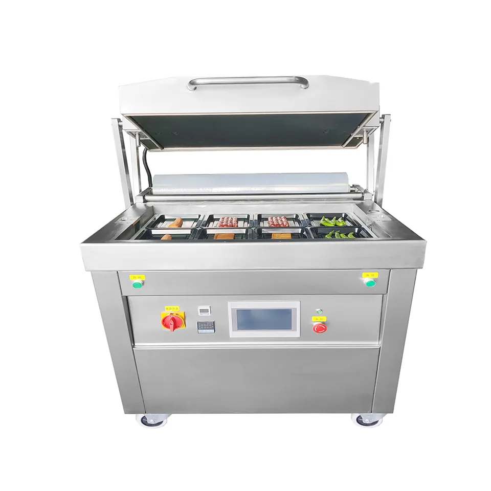 Desktop Skin Vacuum Sealer 350mm Film PLC Touchscreen 0-220°C