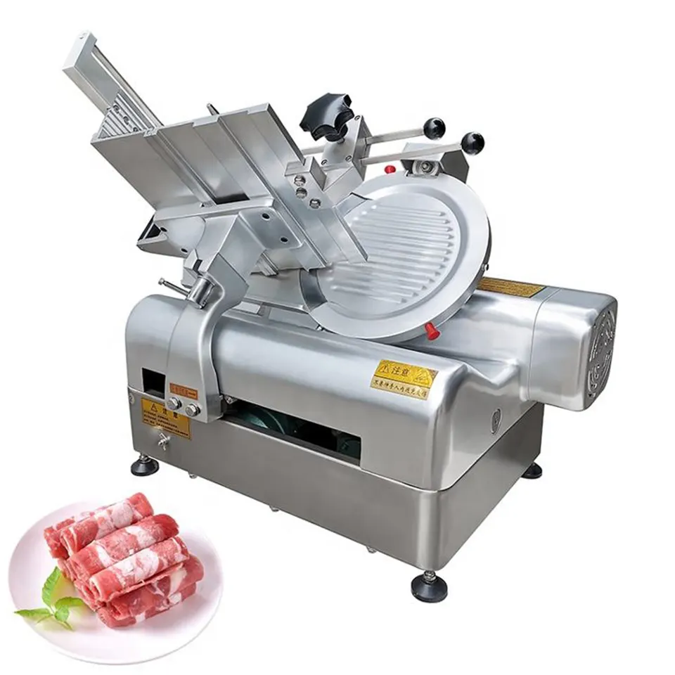 Cortadora comercial de rollos de cordero para hot pot BB-320 de acero inoxidable con grosor de corte ajustable