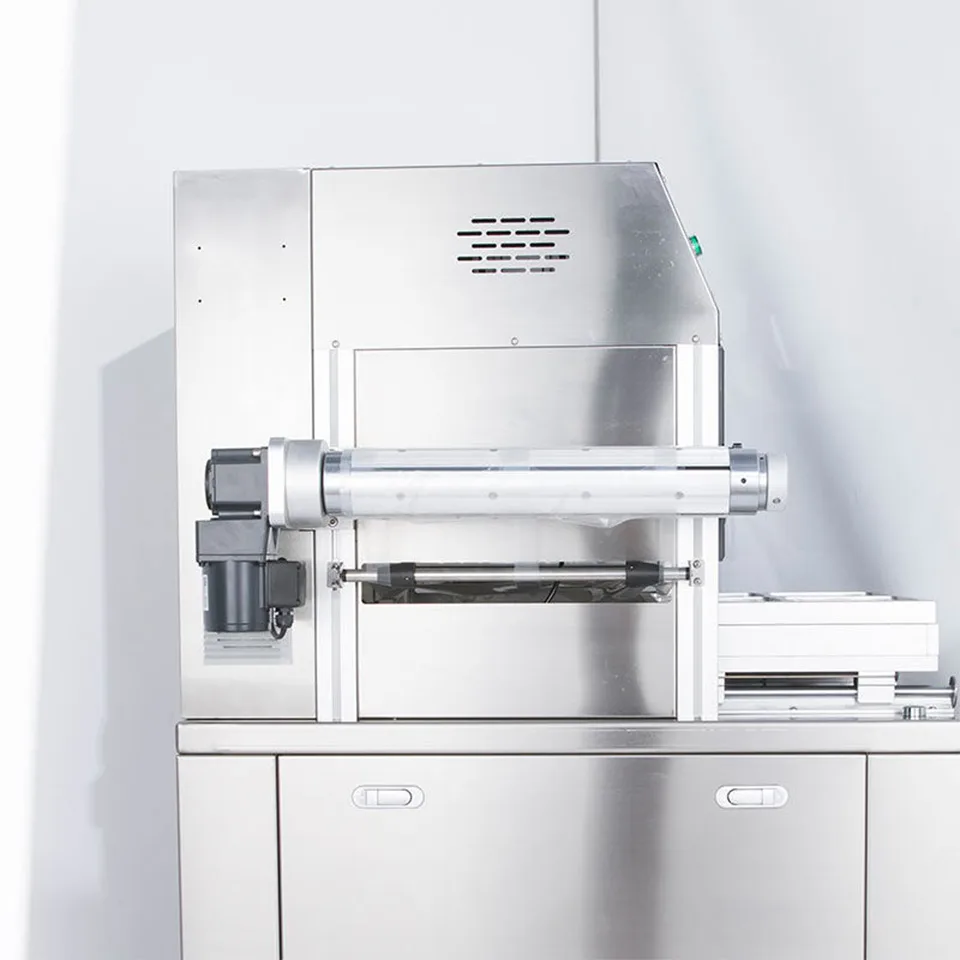 Commercial Vertical MAP Gas Flush Packaging Machine DQ370L-E 370mm Film