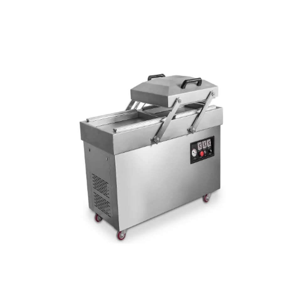 Pagoda Cover Double Chamber Vacuum Packaging Machine 500-700mm Seal