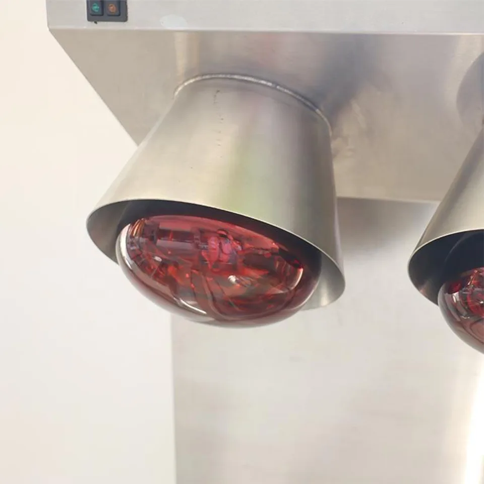E-BWD-2C Dual-Head Infrared Food Warmer for Restaurants and Buffet Service