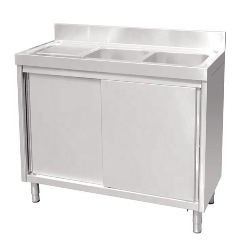 DSGSSXZLS Series Double Bowl Stainless Steel Sink for Restaurants and Catering