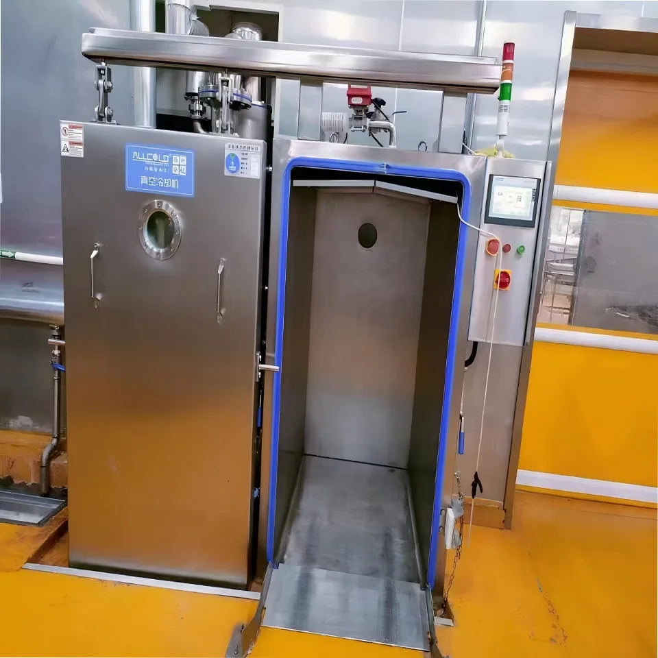AVCF-100 Quick Vacuum Chiller 100kg Batch Stainless Steel Food Cooling Machine