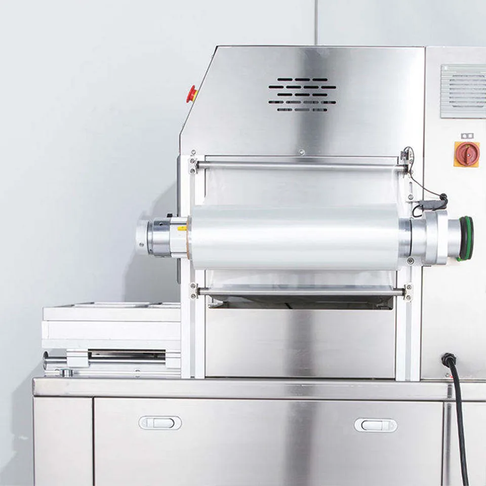 DQ440L-V Vertical MAP Vacuum Packaging Machine Gas Flush Sealer 440mm Film
